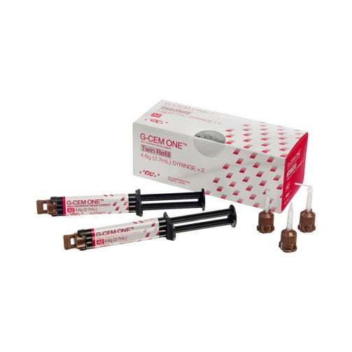 G-CEM ONE Twin Refill Translucent (2x4,6g) 13687