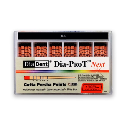 Dia-ProT Next gutaperčové čepy 60ks X4