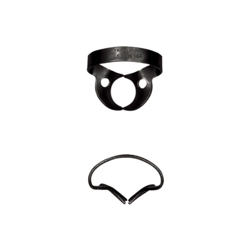 Hu-Friedy Black spona bez křidélek W14A