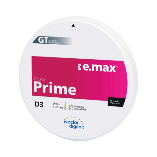 IPS e.max ZirCAD Prime D3 98.5-20/1