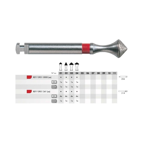 Diamant Isometrix FG 02 (4 ks)
