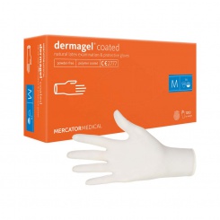 Rukavice MERCATOR dermagel coated /XL/ 100 ks latex bez pudru