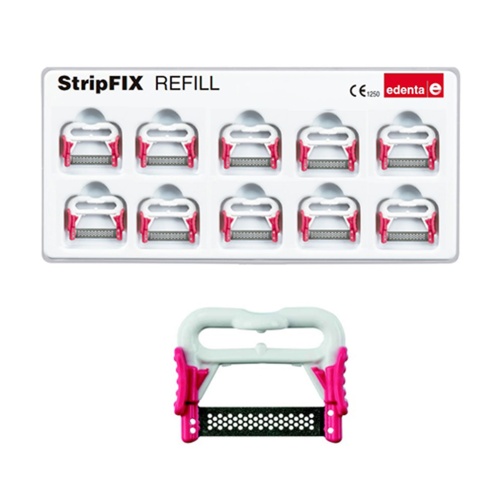 Edenta StripFIX diamantové pásky SF-F jemné/červené 30 µm/0.10 mm jednostrané 10ks