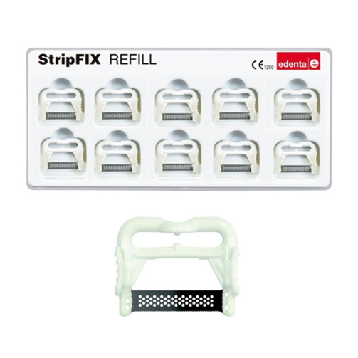 Edenta StripFIX diamantové pásky SF-SS s pilkou/bílé bez diamantu/0.04 mm 10ks
