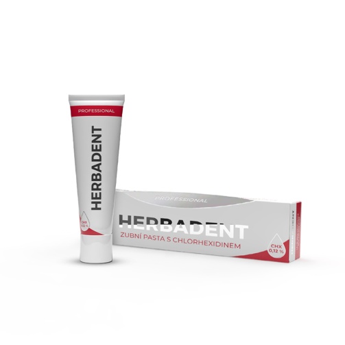 Herbadent Professional zubní pasta 40g s 0,12 % CHX