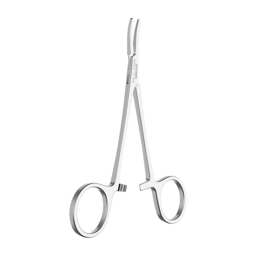 ASA hemostatické kleště Halstead-Mosquito zahnuté 12cm