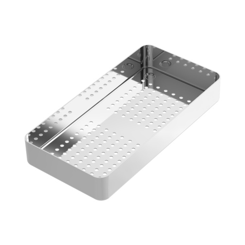 ASA kazeta Tray Medium nerez perforovaná 200x100x30mm