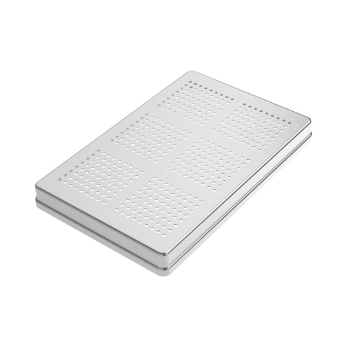 ASA víko Tray Medium AL perforované 288×187×29mm