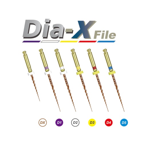 Dia-X file D1 25mm 4ks fialové