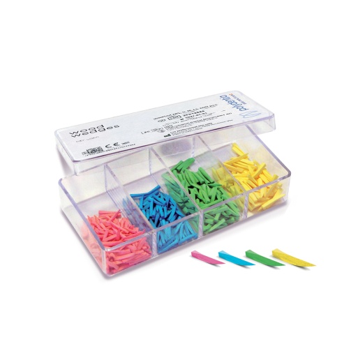 Dřevěné klínky 100ks sortiment