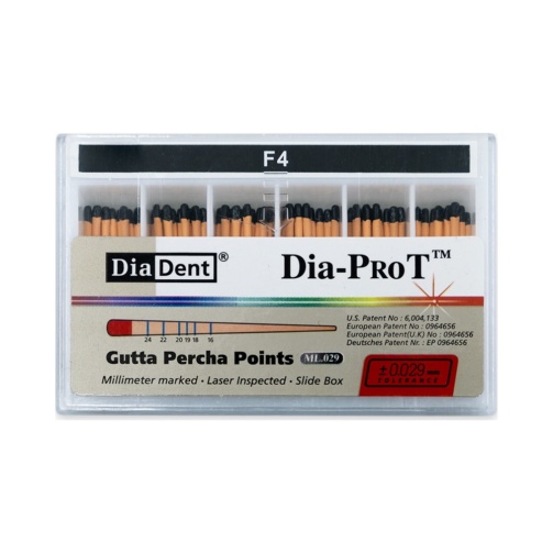 Dia-PRO T gutaperčové čepy F4 60ks