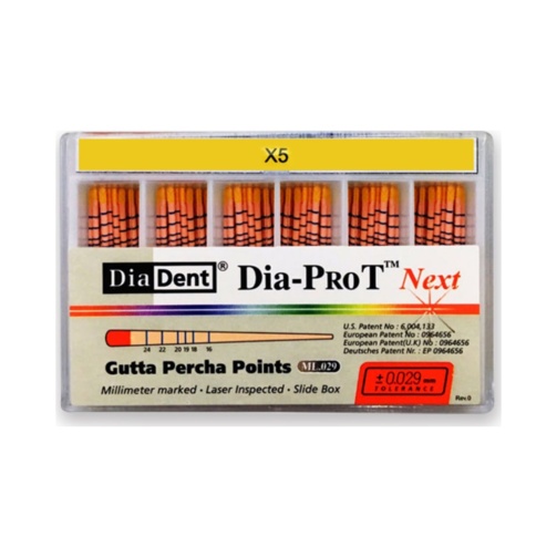 Dia-ProT Next gutaperčové čepy 60ks X5