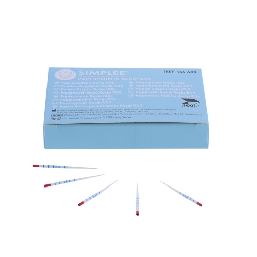 SIMPLEE Papírové čepy V a VB R25 100ks