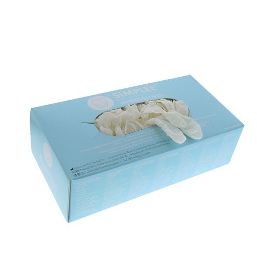 Rukavice SIMPLEE Nitril /M/ 200 ks biele