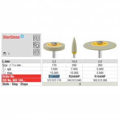 Star Gloss HP šedý (kolo)