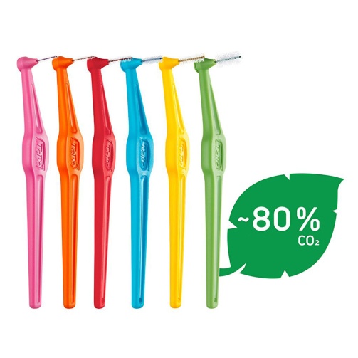 TePe mezizub.kartáčky ANGLE 6ks zelené 0,8 mm