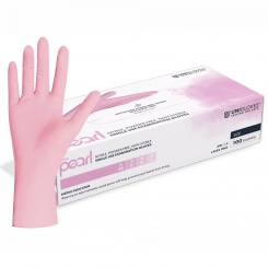 Rukavice Unigloves Nitrile Pink Pearl