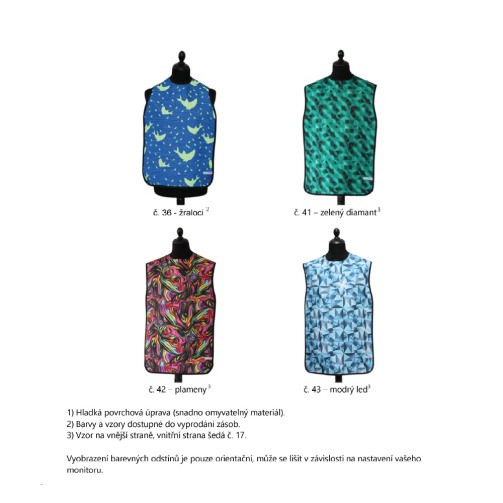 RTG Zástěra pro dospělé (PANO) 0,35mm Pb